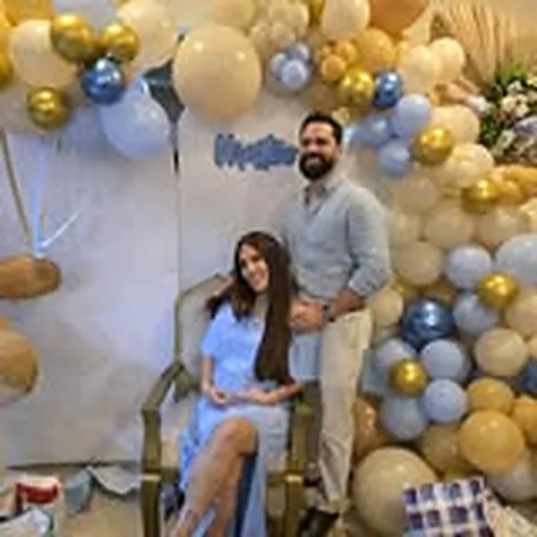 Decoración de cumpleaños con globos